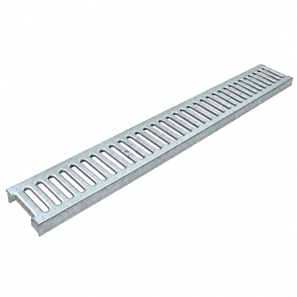 Griglia Canaletta Nor Top A15 Pedonabile Ferro Zincato 99,5 x 12,6 x 2,0 cm – Autres