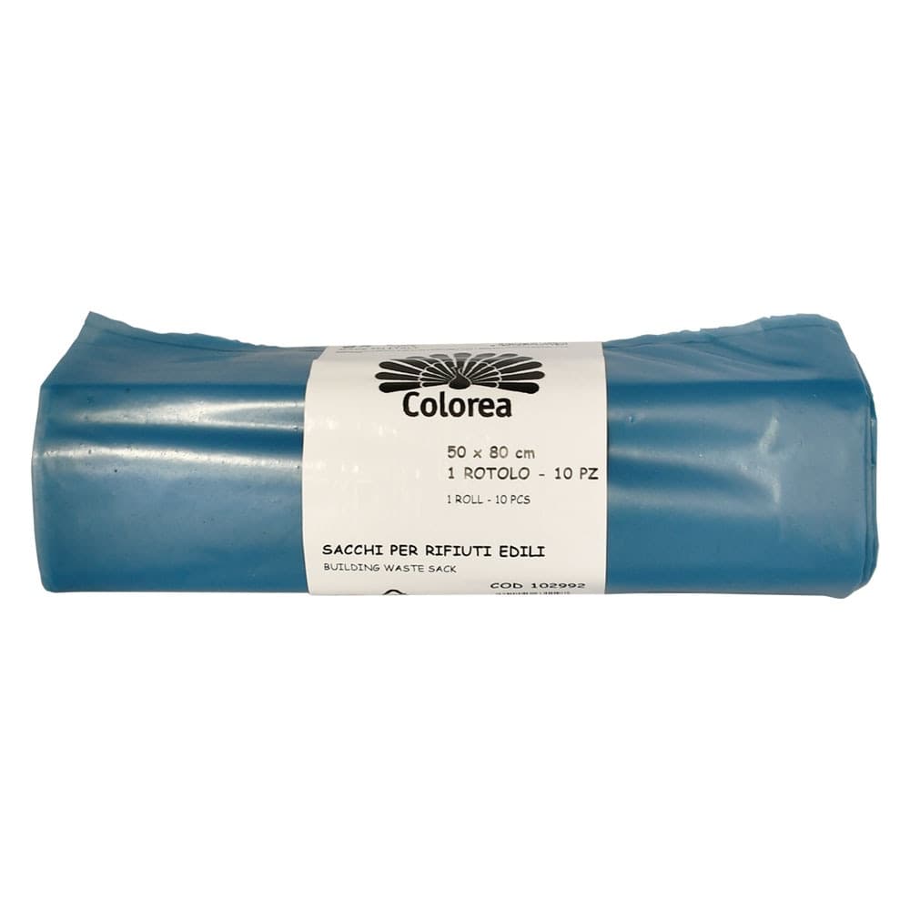 Sacco per Macerie Azzurri Colorea 10 Pezzi 50 X 80 cm