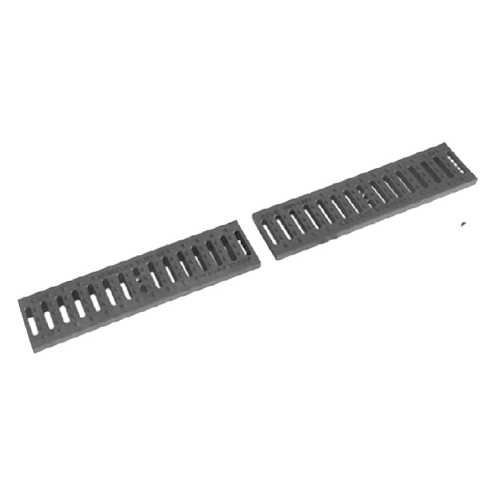 Griglia Top Plastica per Canaletta C250 2 Pezzi 50 x 12,6 x 2,6 cm - 2