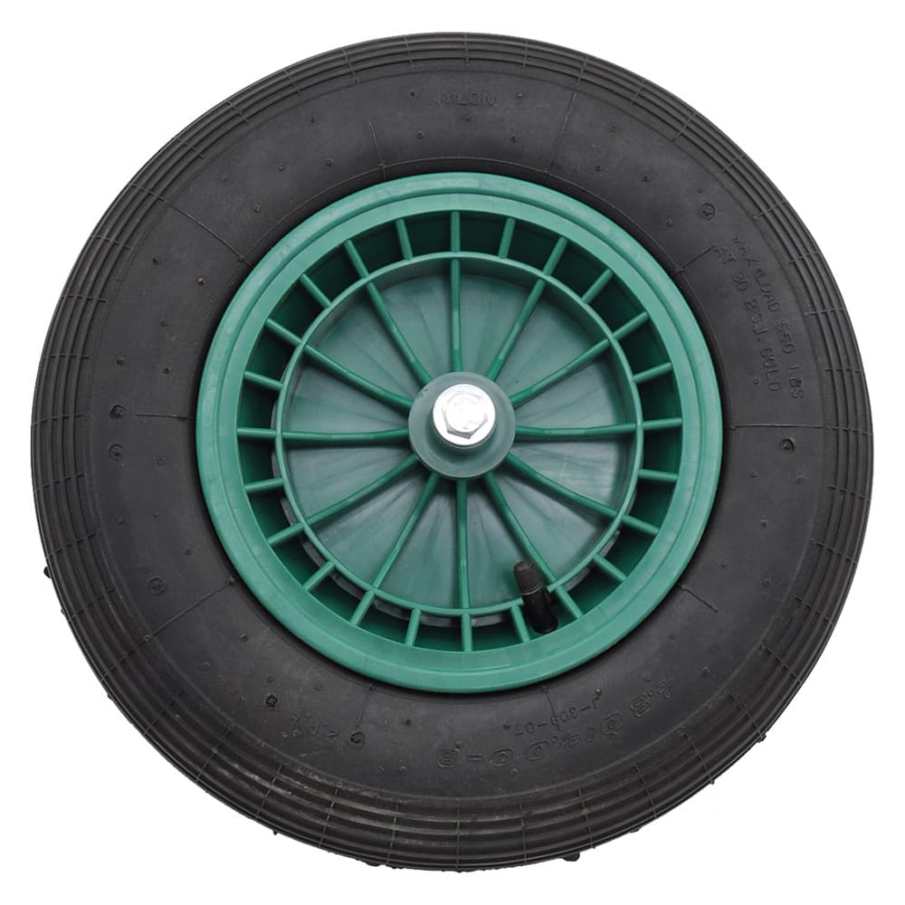 Ruota Pneumatica per Carriola Disco Sidex PVC 400 x 100 mm - 2