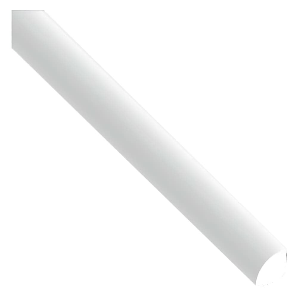 Profilo Tondo Autoadesivo per Angoli 2,6 Satinato 8 Pezzi 14 x 14 x 1 mt - 2