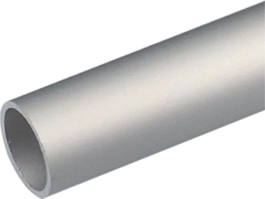 Profilo per Fai da Te Tipo Tondo 2 Col. Uniko Argento 15 Pezzi 10 X in Alluminio 1 Mt - 2