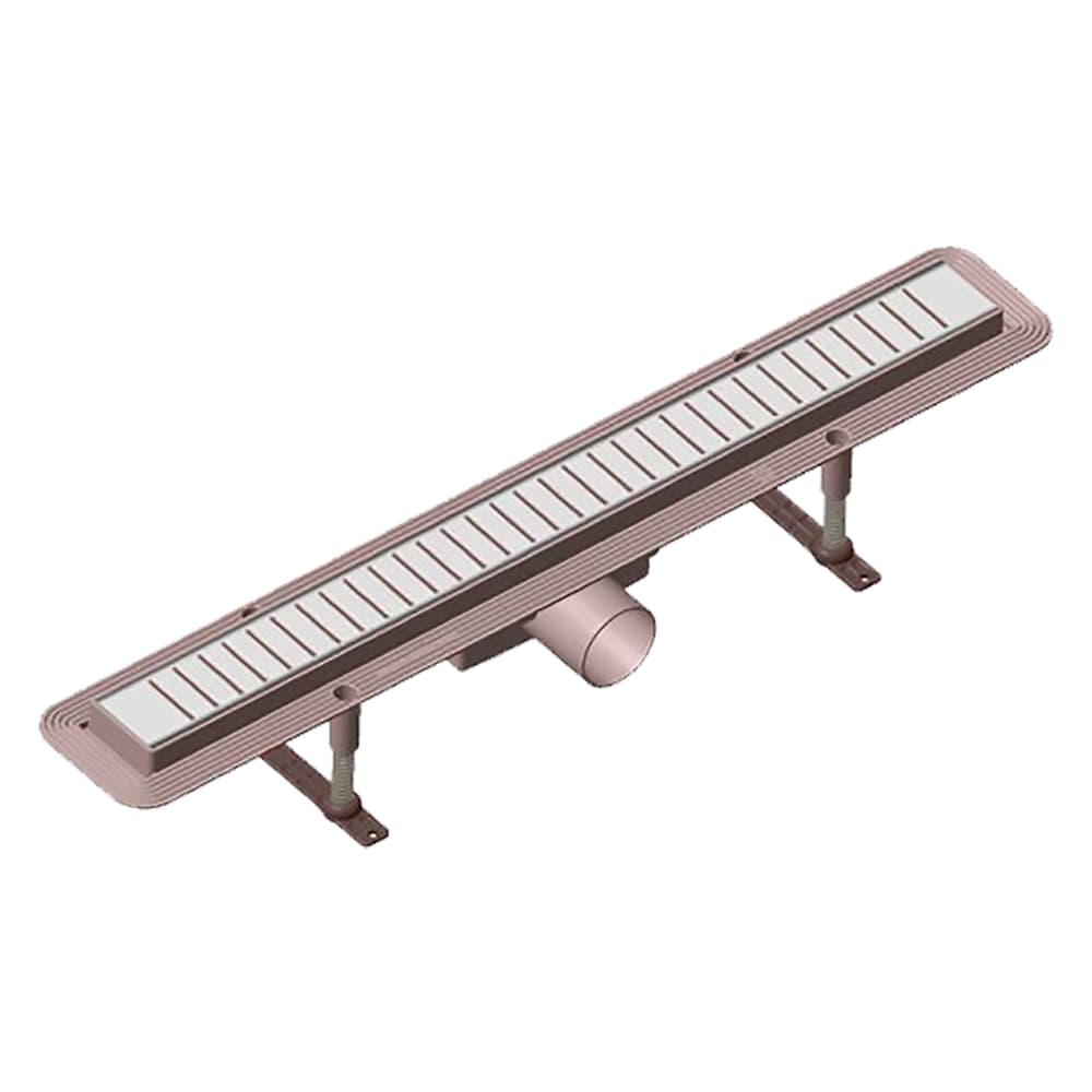 Canaletta per Doccia con Griglia + 65 x 4,6 x 1,4 66 x 5,3 x 4,2 cm - 2