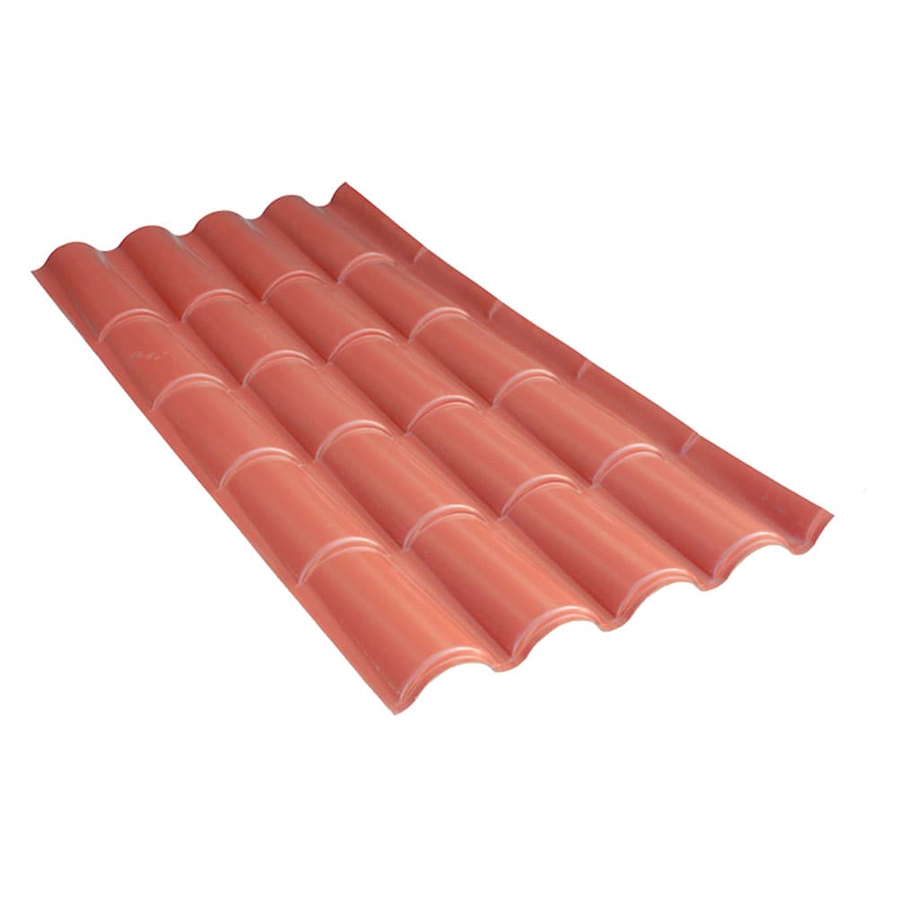 Lastra Coppo Polimcryl Rosso Mattone 85 x 175 cm - 2