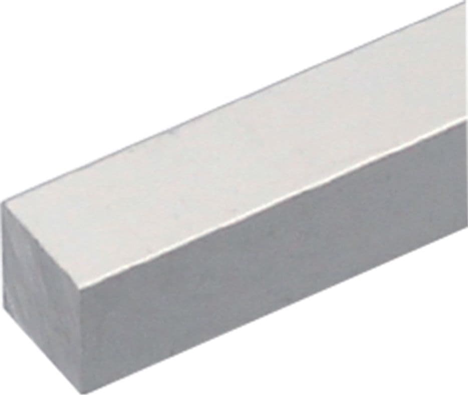 Profilo per Fai da Te Quadro Pieno 2 Col. Uniko Argento 8 Pezzi 10 X in Alluminio 10 Mt - 2