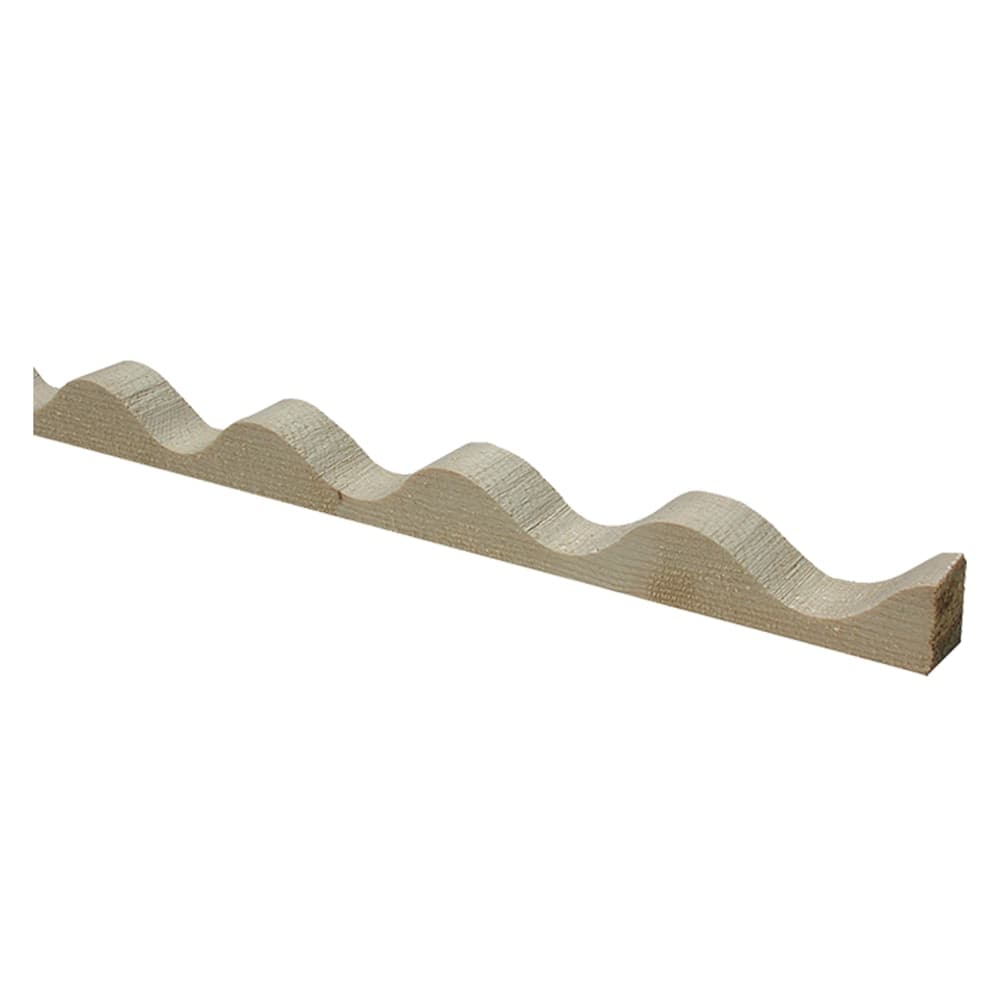 Profilo in Legno Ondulato 200 cm – Autres