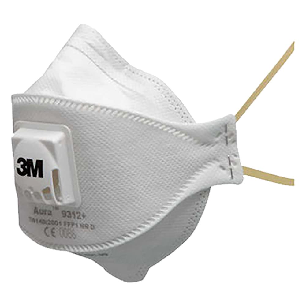 Maschera Respiratoria Serie 9300 Aura con Valvola 9322+ Ff P2 3M 10 Pezzi - 2