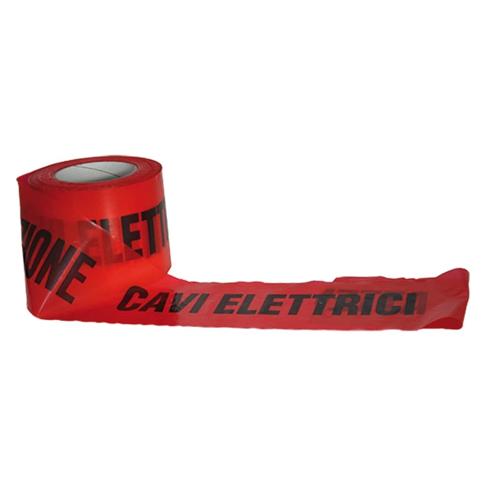Nastro Segnaletico per Cavi Elettrici Rosso – Autres
