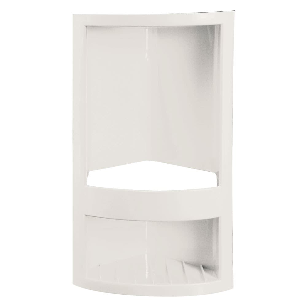 Angolare per Doccia Bianco 14 X 14 X 32,5 cm – Autres