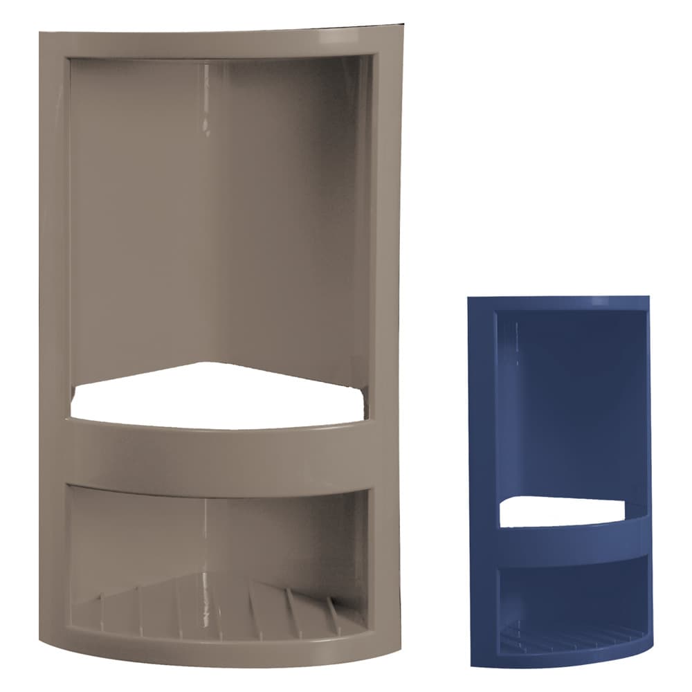 Angolare per Doccia Bianco 14 x 14 x 32,5 cm - 2