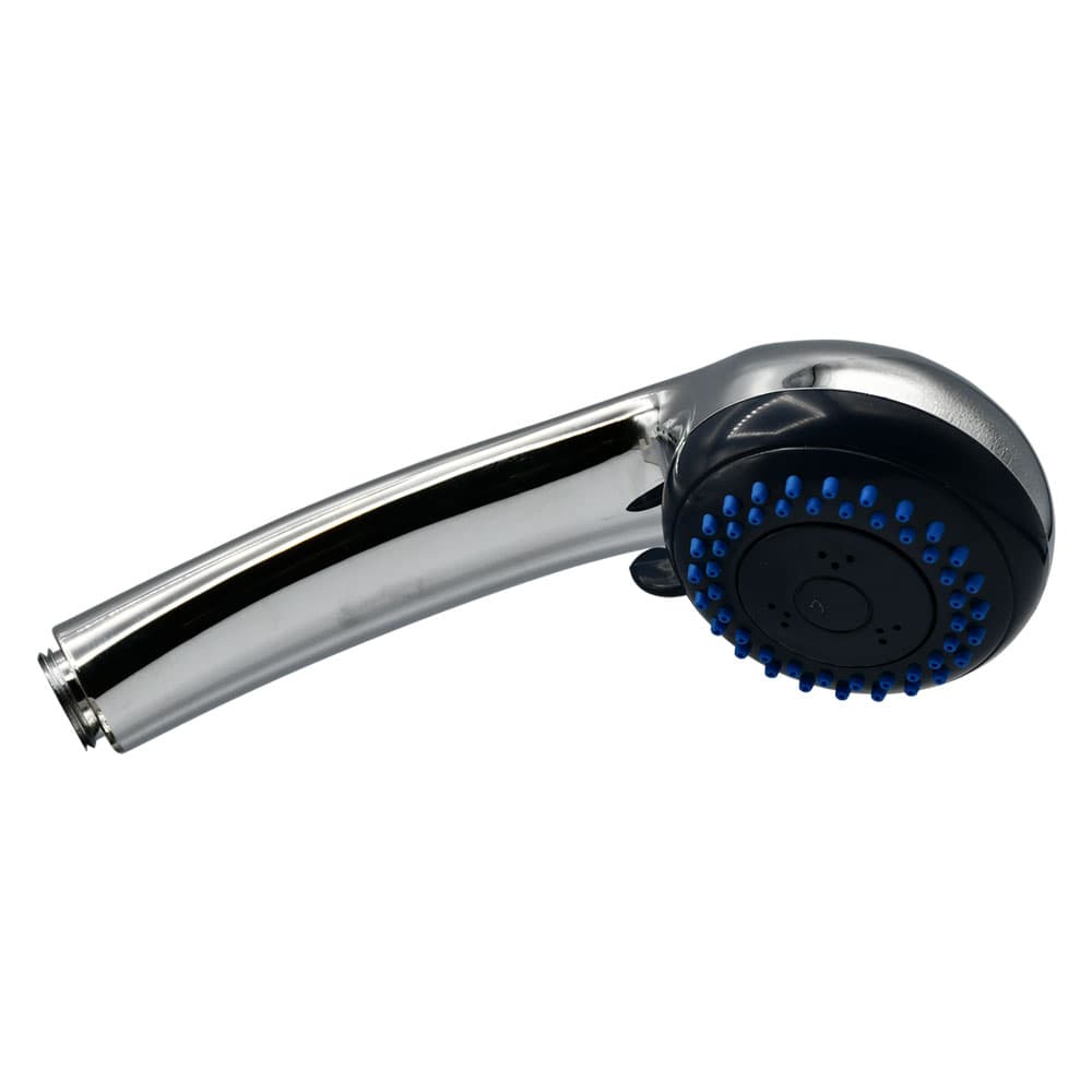 Doccetta Linea 3 Getti Fluxy Dark Grey Cromata - 2