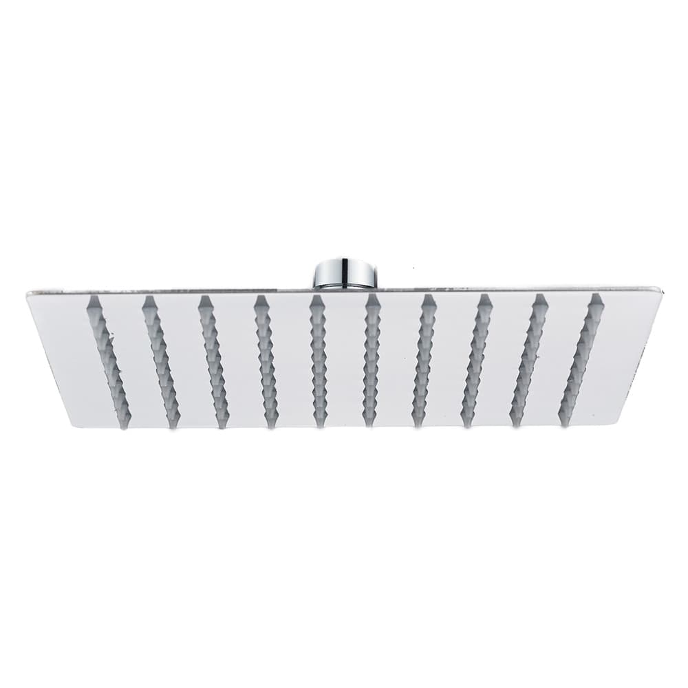 Soffione Anticalcare Quadro Queen 25 X in Acciaio Inox 25 cm – Autres