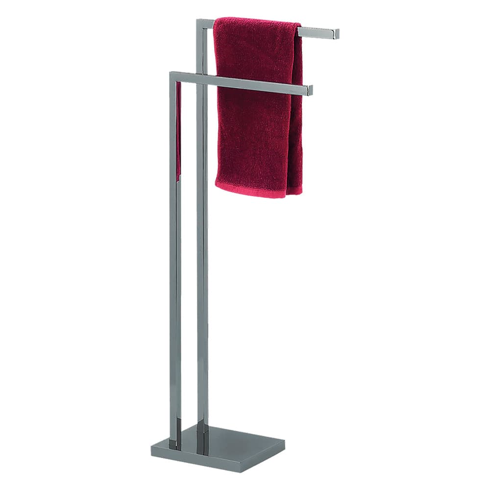 Piantana Porta Asciugamani Finitura a Specchio 91 Cm - 2