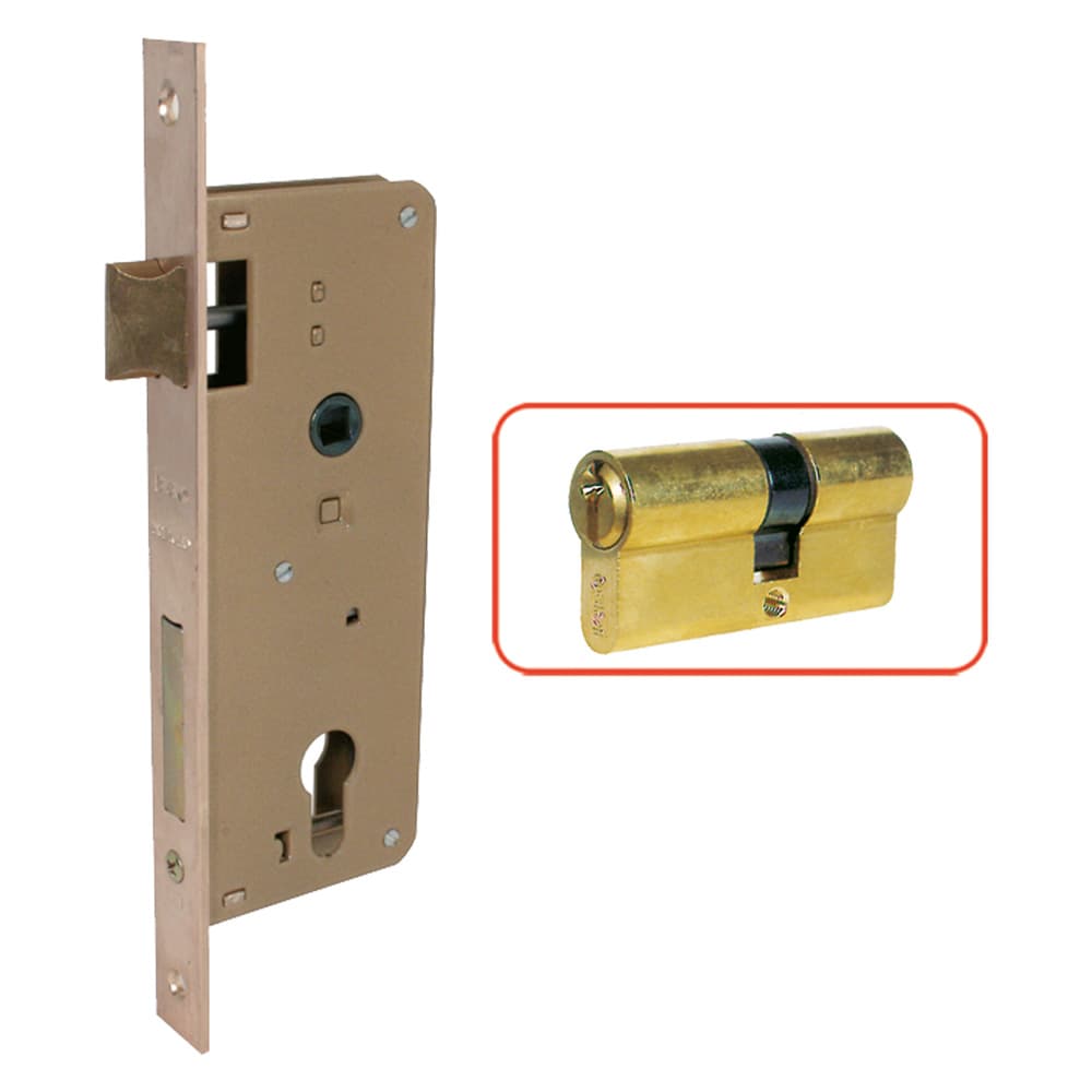 Serratura da Infilare per Porte Iseo in Legno Art 200 e 70 - 2