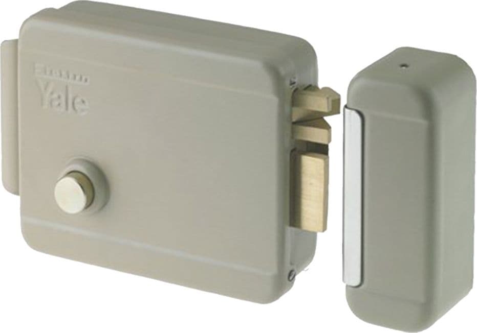 Serratura Elettrica da Applicare per Porta Yale Legno Art 674 Sx e 70 - 2