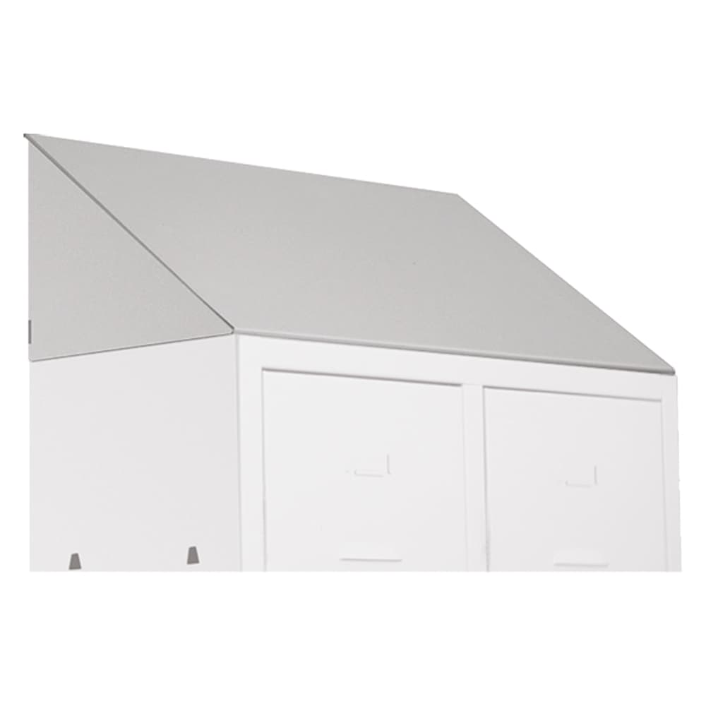 Tetto Inclinato per Spogliatoio 1 P. Prometal 36 x 35 x 15 cm - 2