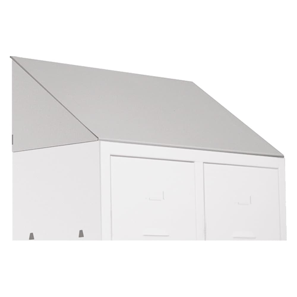 Tetto Inclinato per Spogliatoio 1 P. Prometal 36 X 35 X 15 cm
