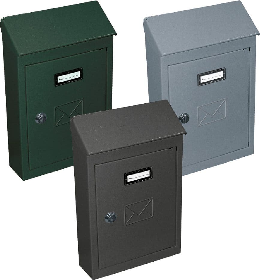 Cassetta Postale Ct Antracite 20 x 6 x 30 cm - 2