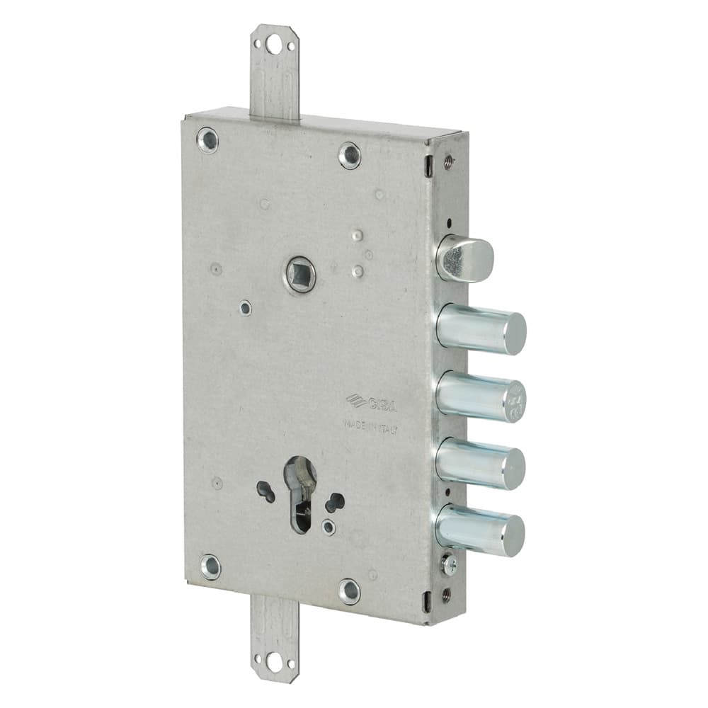 Serratura da Applicare Triplice per Porte Blindate Art 56515 e 64 2 Mandate - 2