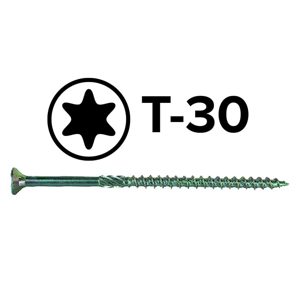Vite per Friulsider Professionale Legno Tsp Torx T 30 100 Pezzi 6 X 120 mm