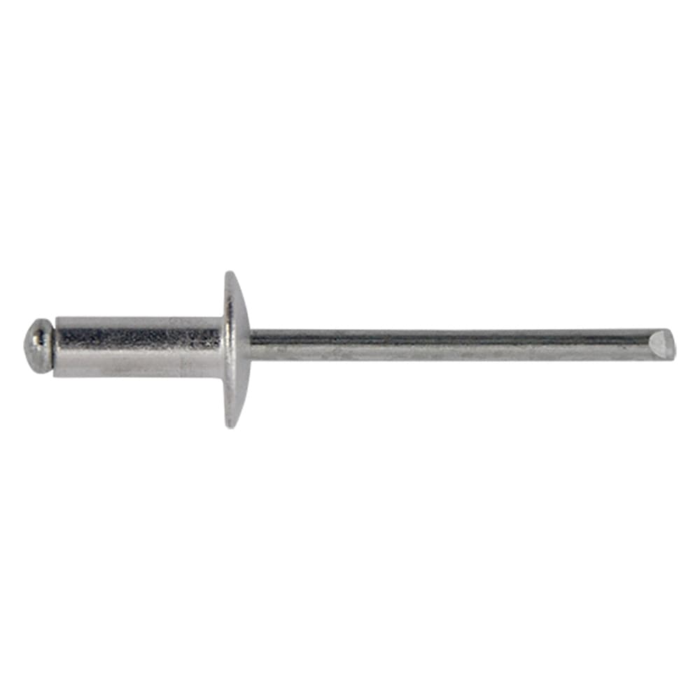 Rivetto a Strappo Friulsider in Alluminio 4,8 x 12 Ø Testa 14 500 Pezzi - 2