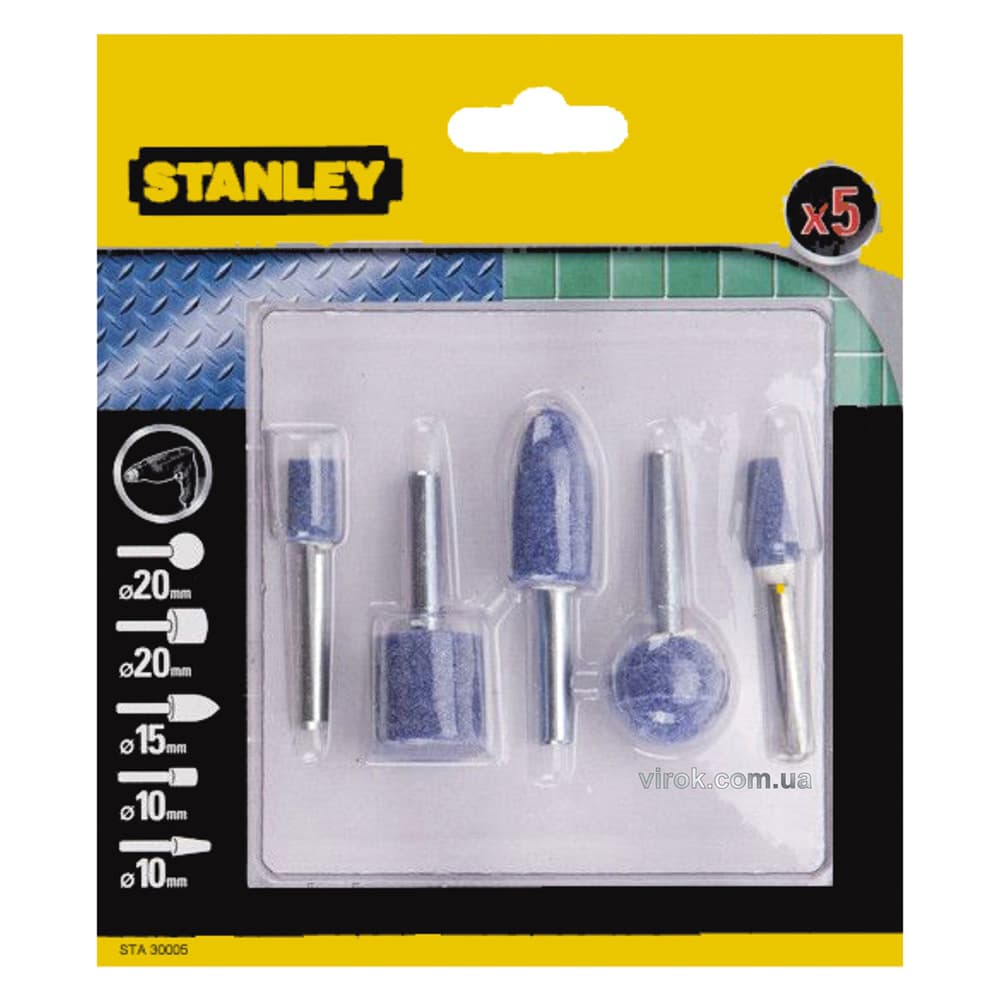 Mole Abrasive in Set Art STA30000 Xj Stanley 5 Pezzi - 2