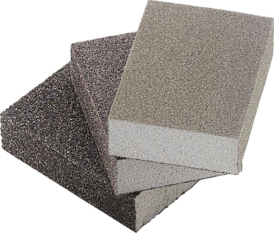 Spugna Abrasiva a 4 Lati Grana Grossa ( ) Grinding Grinspon 10 Pezzi 60 Gr - 2