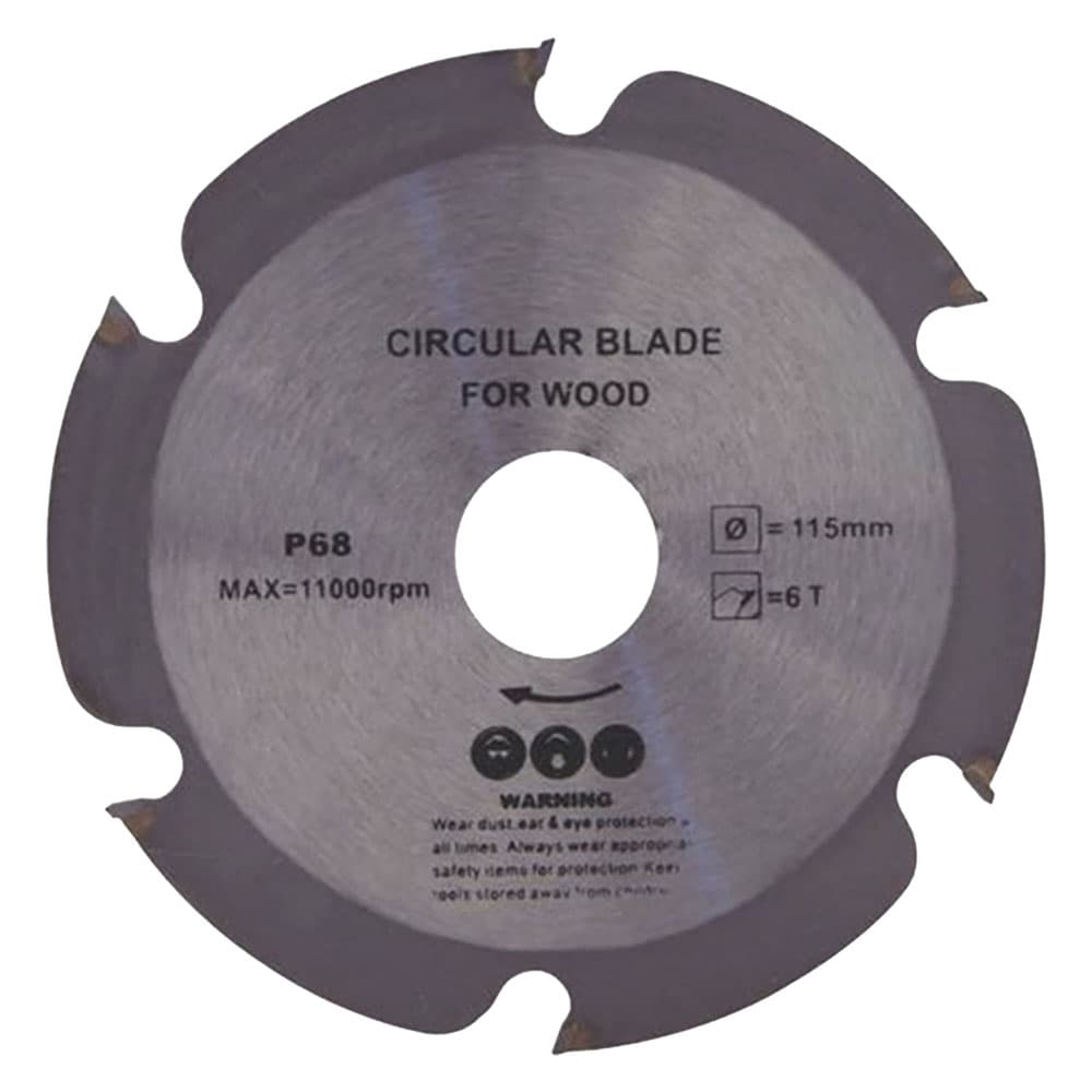 Disco per Ecef 1050 Legno Ø 115 mm 6 Denti - 2