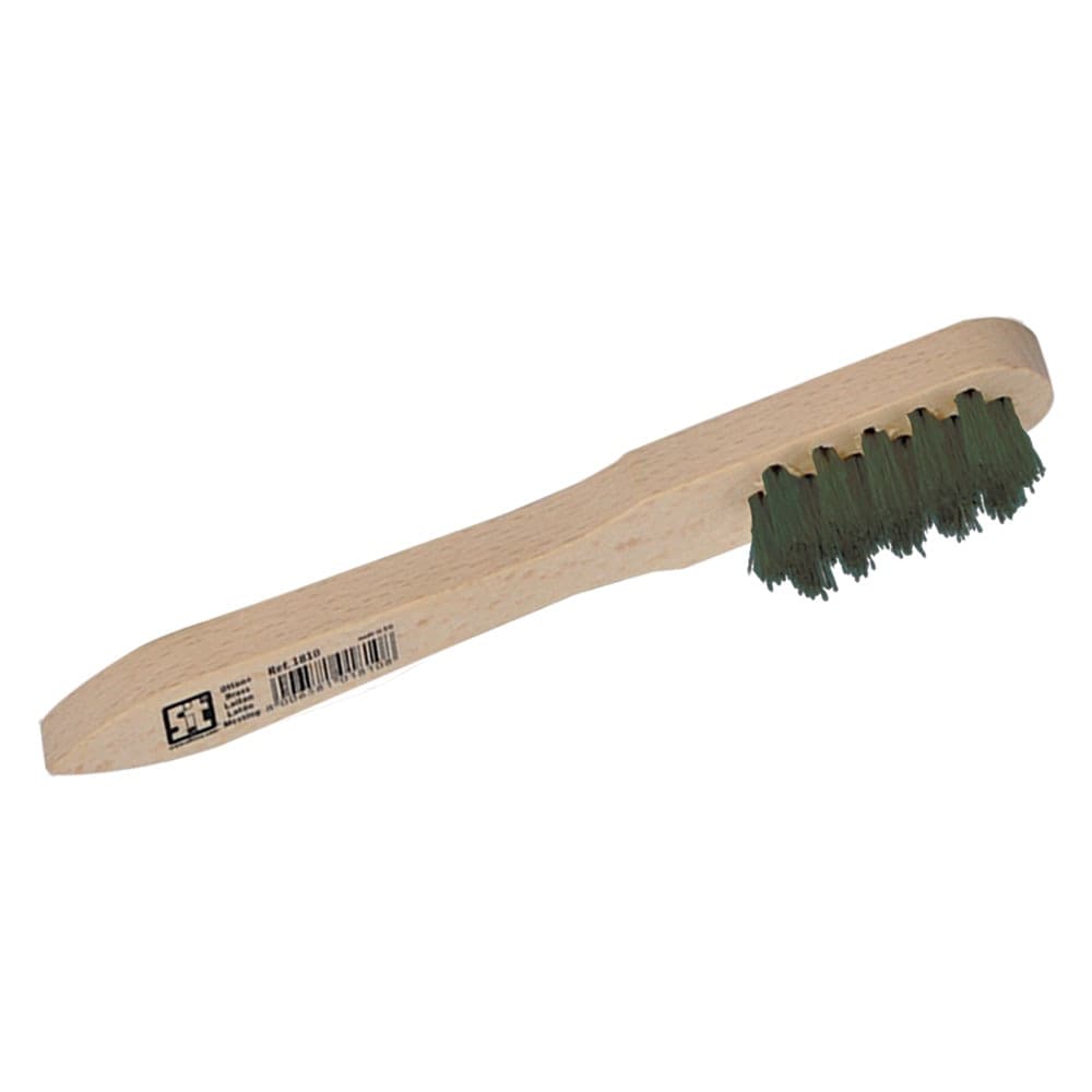 Spazzola a Mano per Candele Fili Sit Acciaio 150 X 35 mm Ø 0,15 mm
