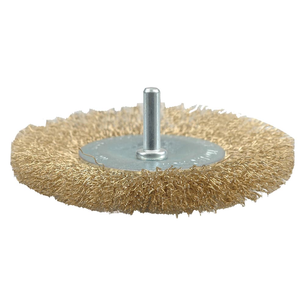 Spazzola Circolare con Gambo Spessore Fili Stanley Ø 75 Mm 10 Mm 6 Mm - 2