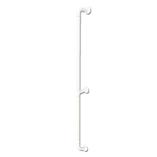Maniglione Barra di Sostegno Lineare Verticale in Nylon Bianco 180 cm Nofer - 2