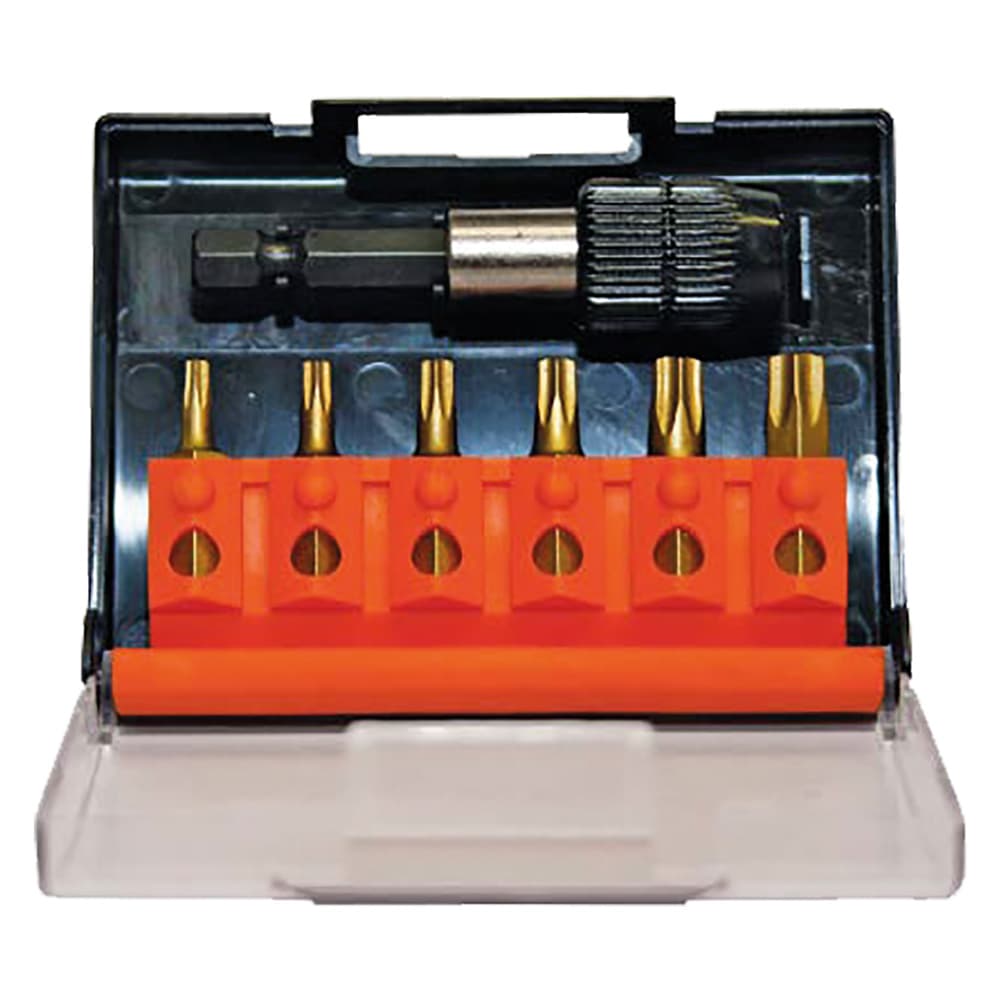Portainserto con Inserti Torx Ecef 7 Pezzi - 2