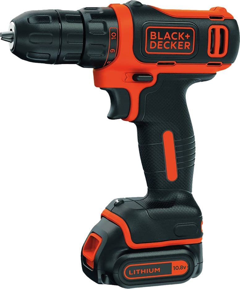 Trapano Avvitatore a Batteria Black Decker BDCDD12 Qw 10,8V 1,5 ah Litio - 2