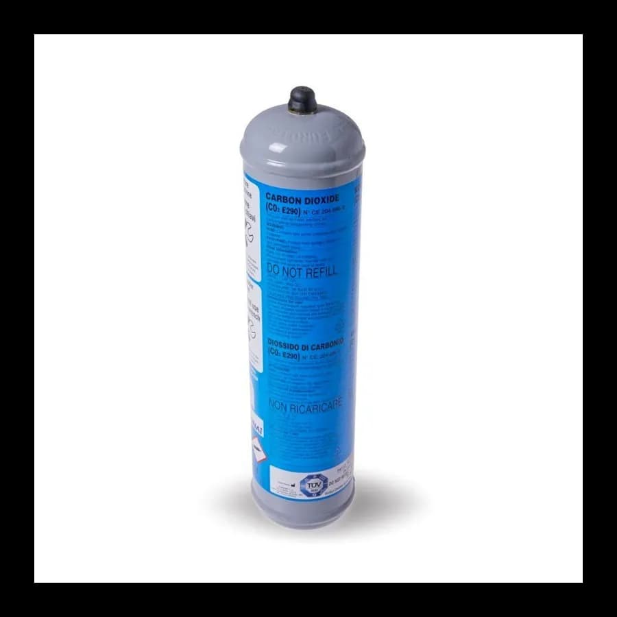 Bombole CO2 Gr 600 Modelli Usa e Getta e Ricaricabili 32016006 Acqubrevetti - 2