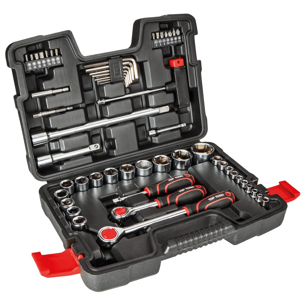 Serie Chiavi a Bussola Toptools 53 Pezzi - 2