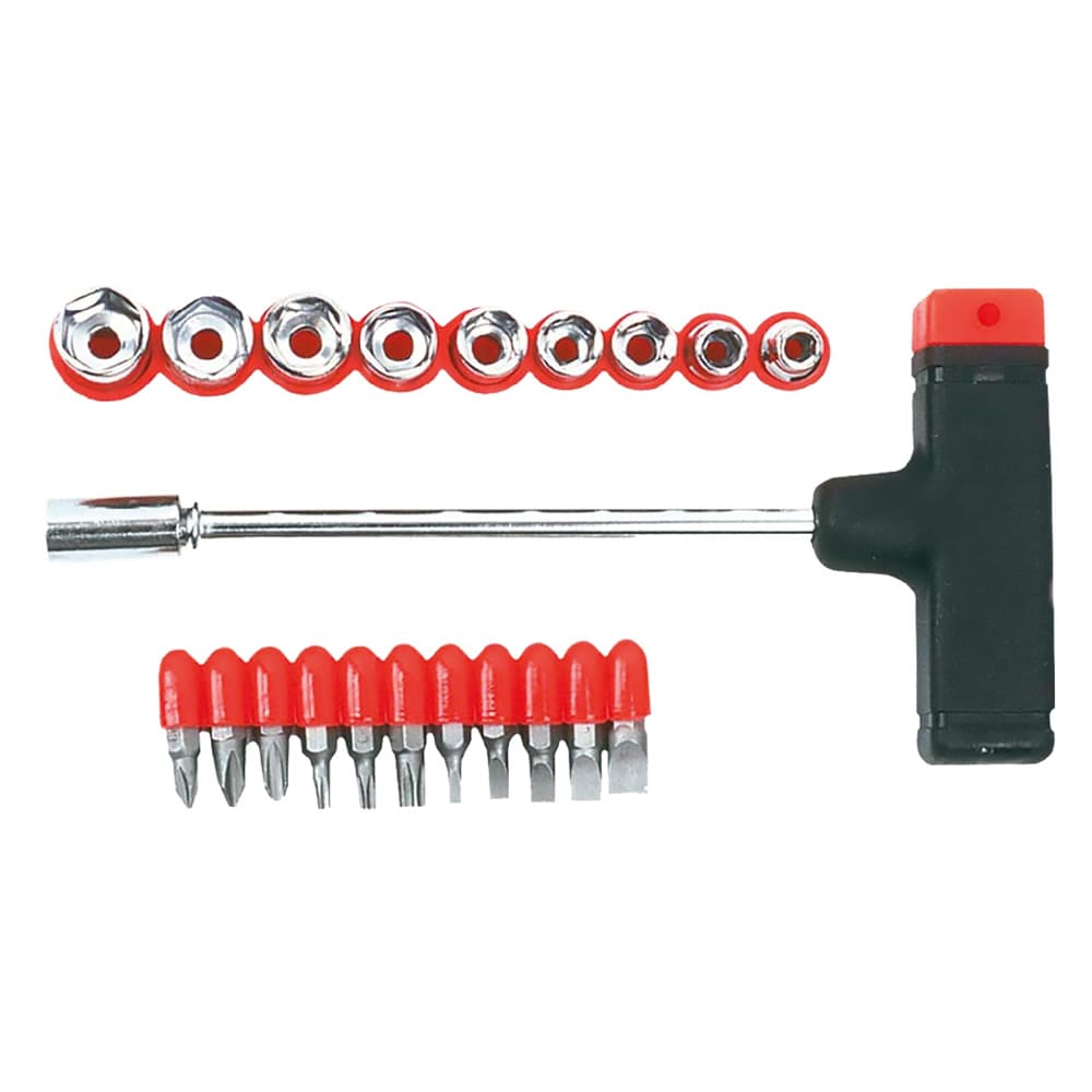 Cacciavite Portainserti Bussole Toptools 22 Pezzi - 2