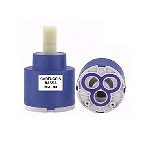 Cartuccia Ricambio Miscelatore Rubinetto 40 mm Bassa Senza Distributore - 2