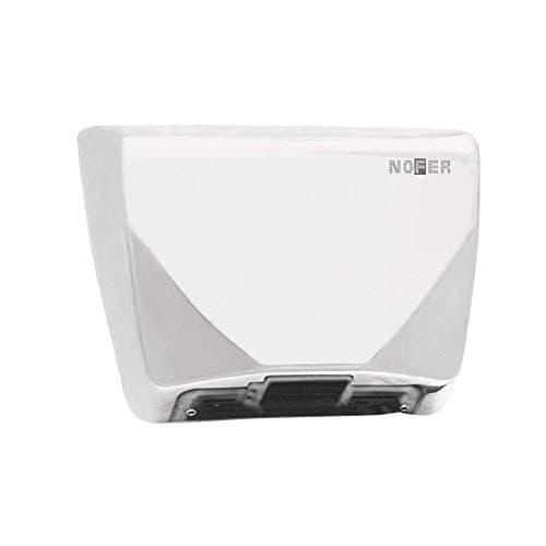 Asciugamano Elettrico con Sensore Fotocellula Inox Bianco Thin Nofer - 2