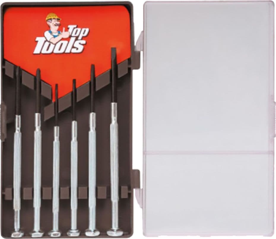 Cacciaviti di Precisione Serie 12 Confezione Toptools 6 Pezzi - 2