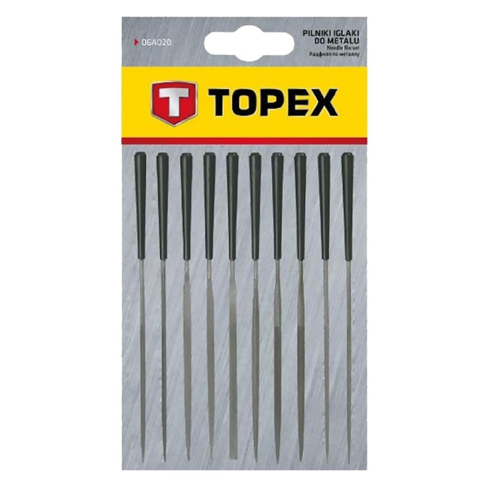 Lime ad Ago Serie Topex 10 Pezzi 140 mm