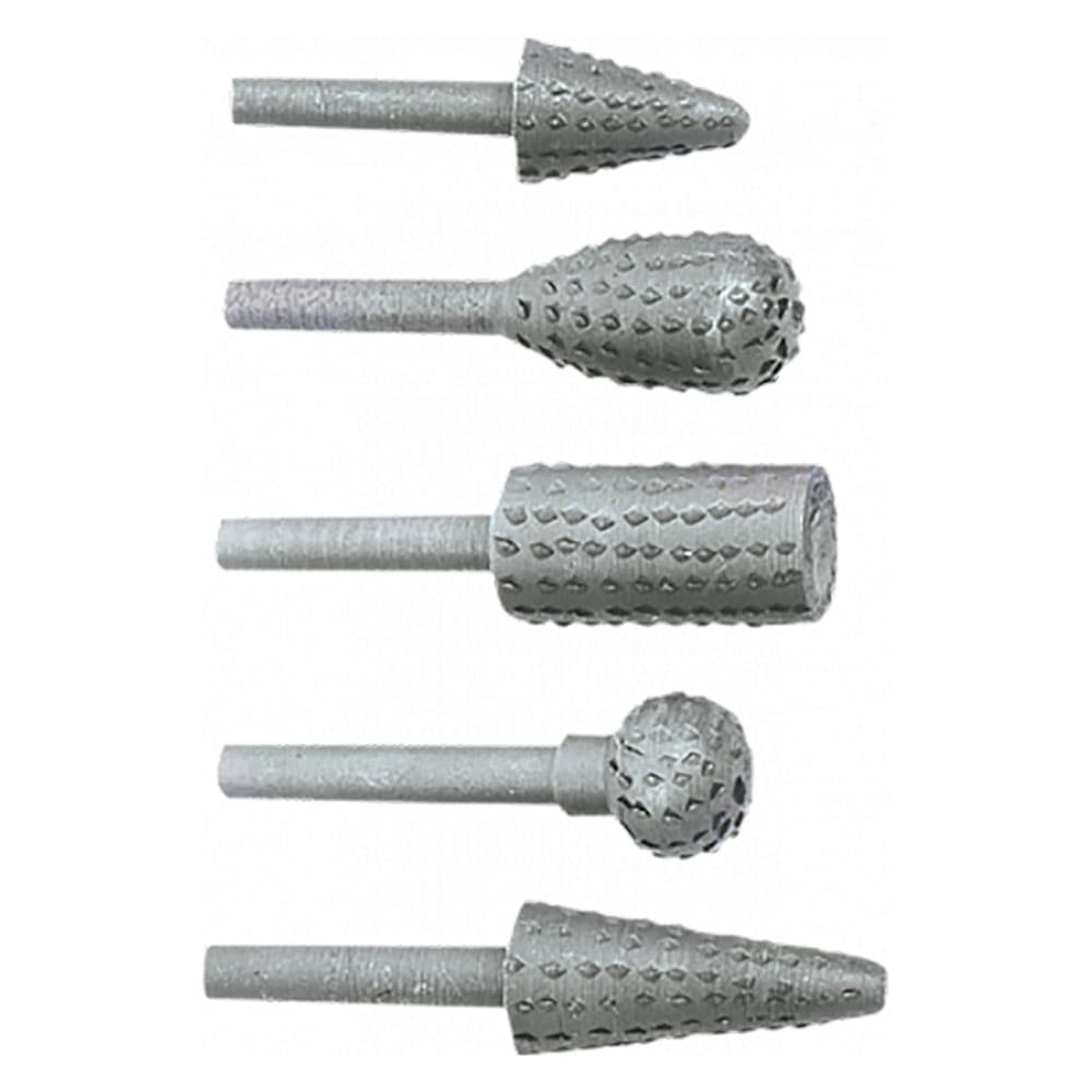 Raspe Rotative in Set Serie Toptools 5 Pezzi - 2