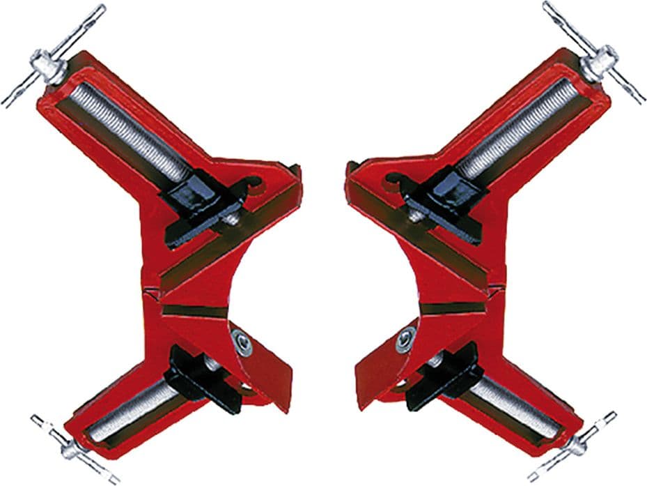 MORSETTI AD ANGOLO apertura mm 70- 2 pezzi  - TOPTOOLS - 2