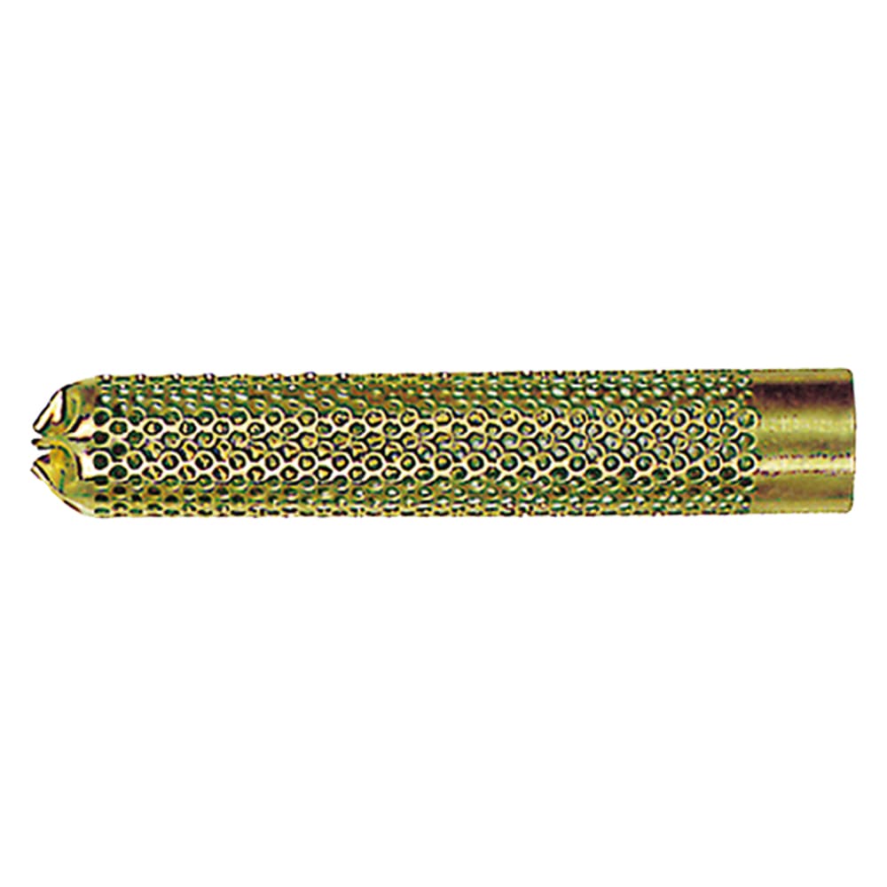 Retina Forata per Filtro in Ottone 5 Pezzi Ø 12,65 mm - 2