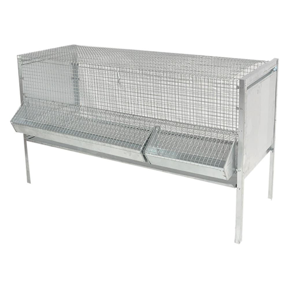 Gabbia Polli Pieghevole mg Gabbie Luxury 140 x 50 x 80 cm - 2