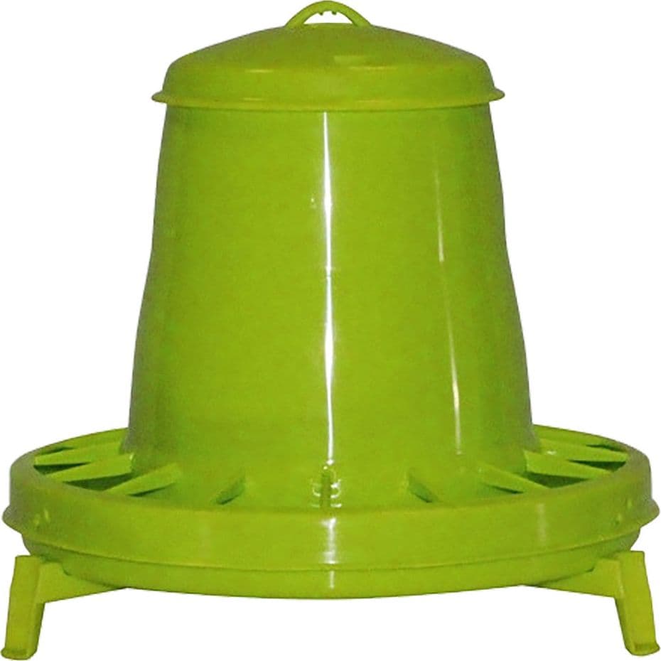 Mangiatoia a Tramoggia per Polli Novital 10 Pezzi 7 kg 40 X 40 cm - 2