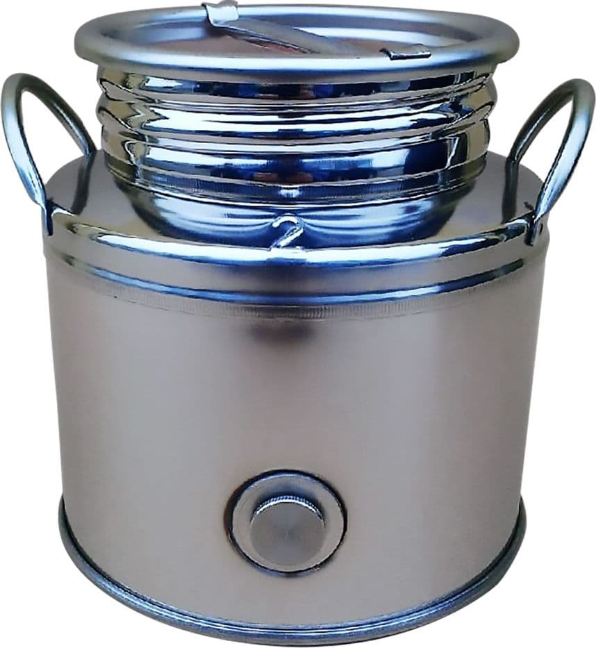 Contenitore per Olio Furiosi Modello Milano in Acciaio Inox 2 Lt - 2