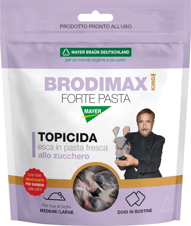 Esca Topicida Mayer Braun Brodimax Forte Pasta 150 Gr