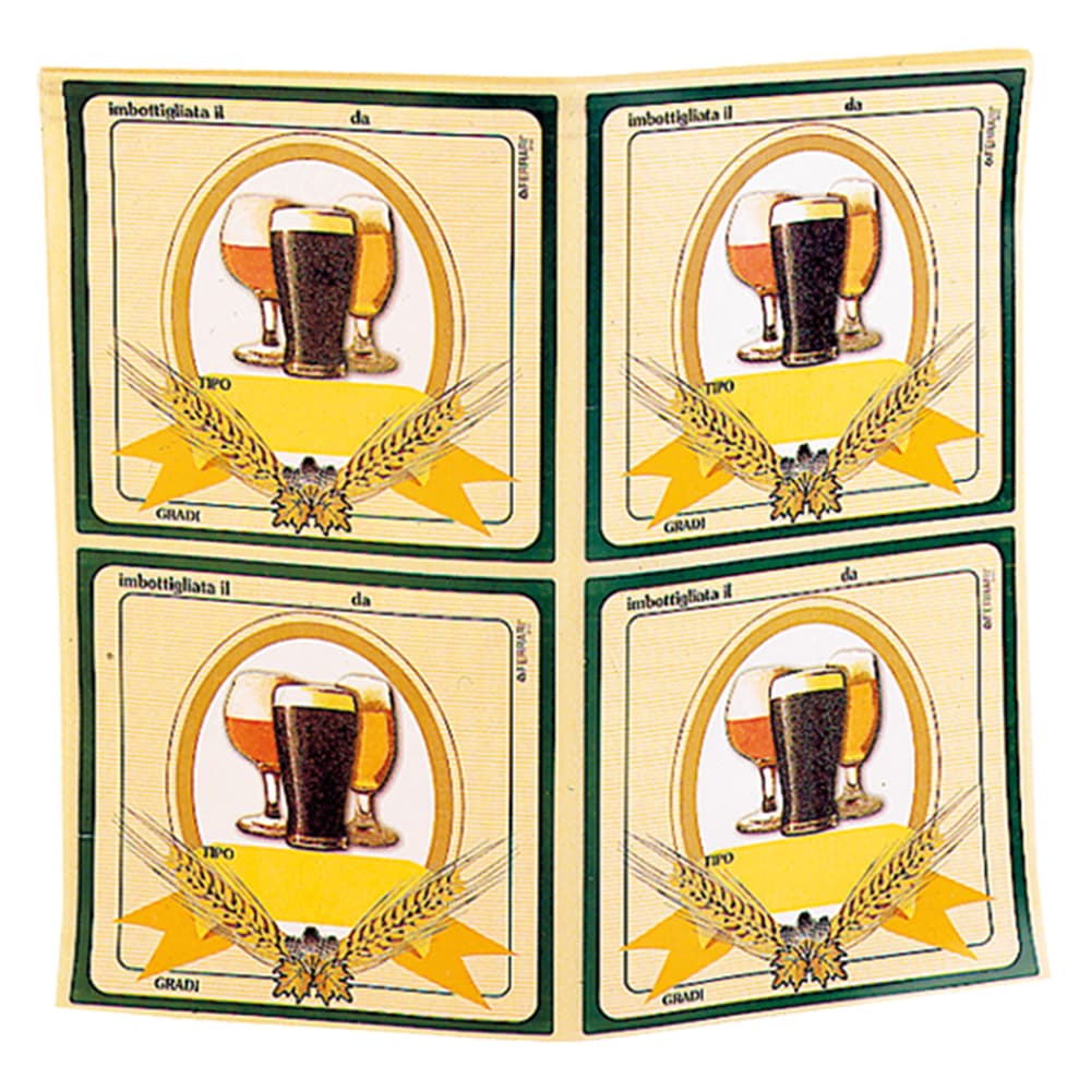 Etichette Adesive per Birra Ferrari Group 8 x 10 cm - 2