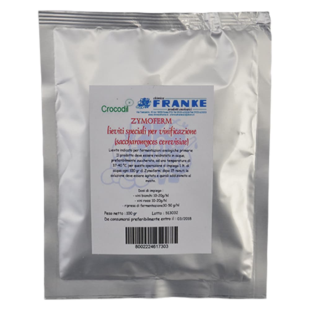 Enolievito Zymoferm Cerevisiae Chimica Franke 100 gr - 2