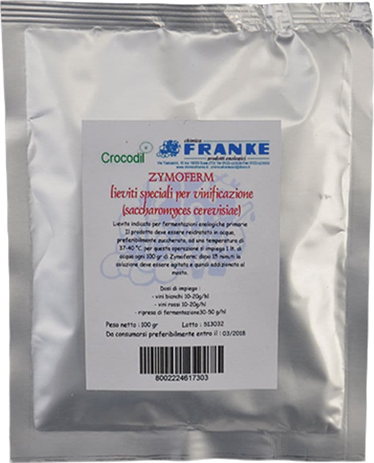 Enolievito Zymoferm Cerevisiae Chimica Franke 100 Gr – Autres